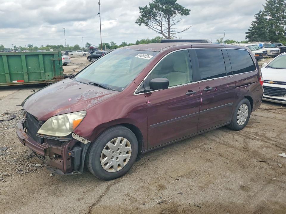 HONDA ODYSSEY 2007 with VIN 5FNRL38287B011670 - Photo from auction