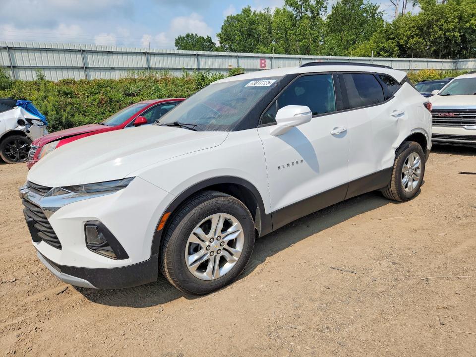 CHEVROLET BLAZER 2019 with VIN 3GNKBGRS2KS696170 - Photo from auction