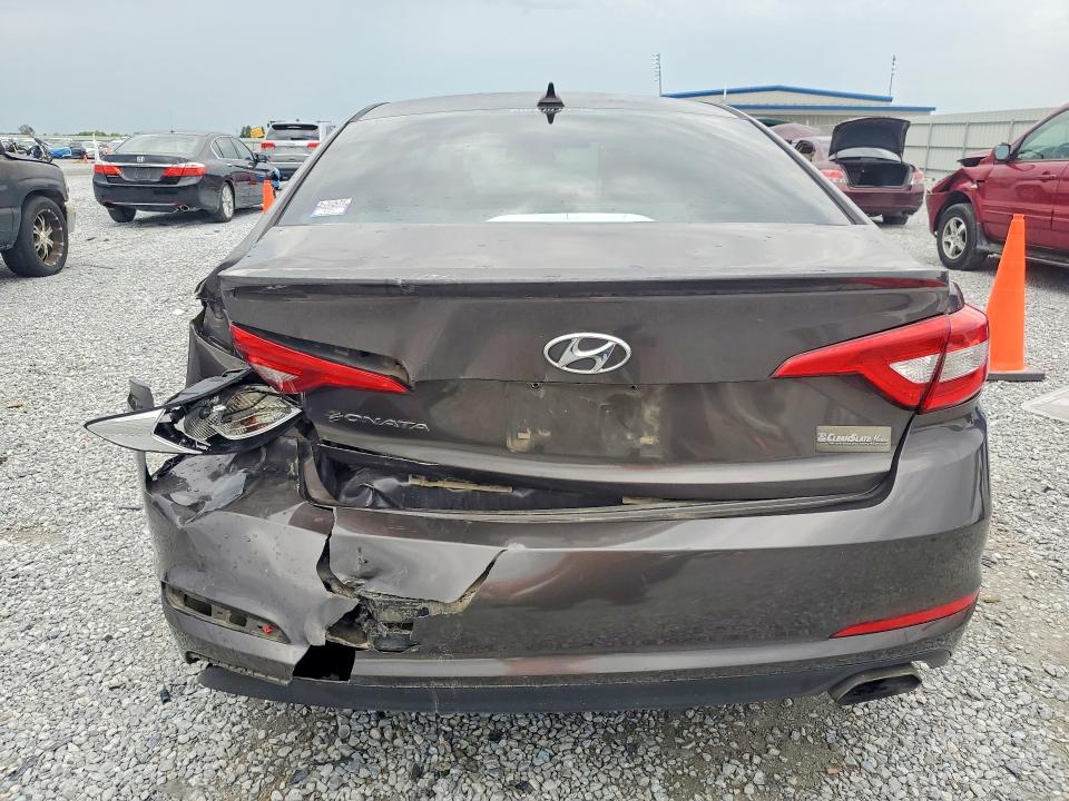 Photo 6 from auction – 2017 HYUNDAI SONATA with VIN 5NPE24AF0HH579015