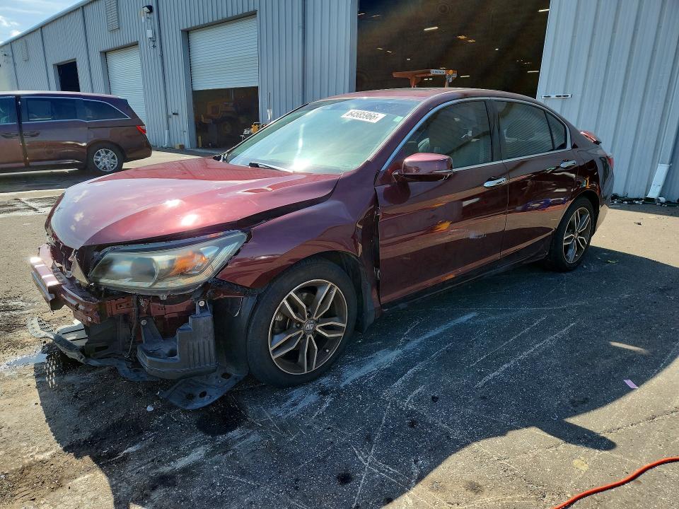 HONDA ACCORD 2014 with VIN 1HGCR3F87EA033226 - Photo from auction