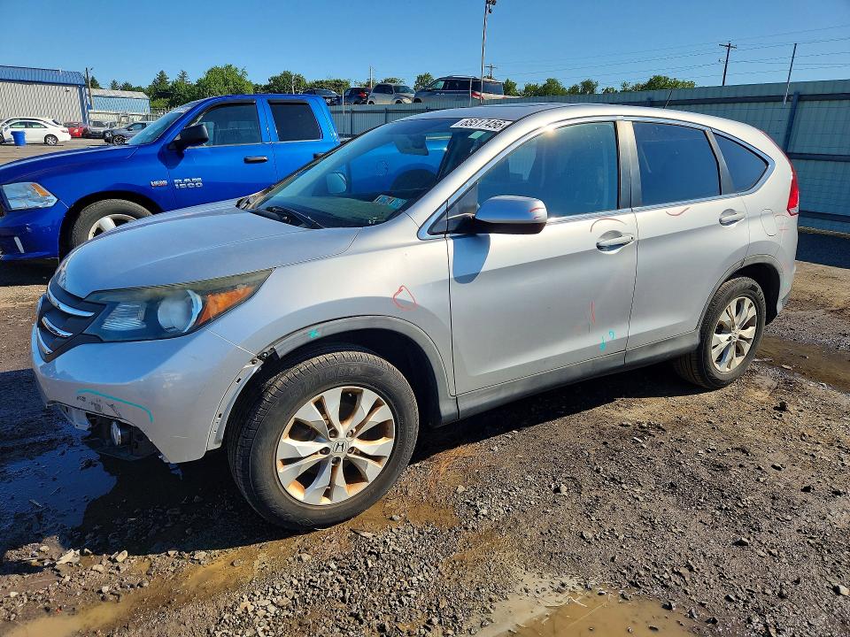 HONDA CR-V 2014 with VIN 5J6RM4H52EL052345 - Photo from auction