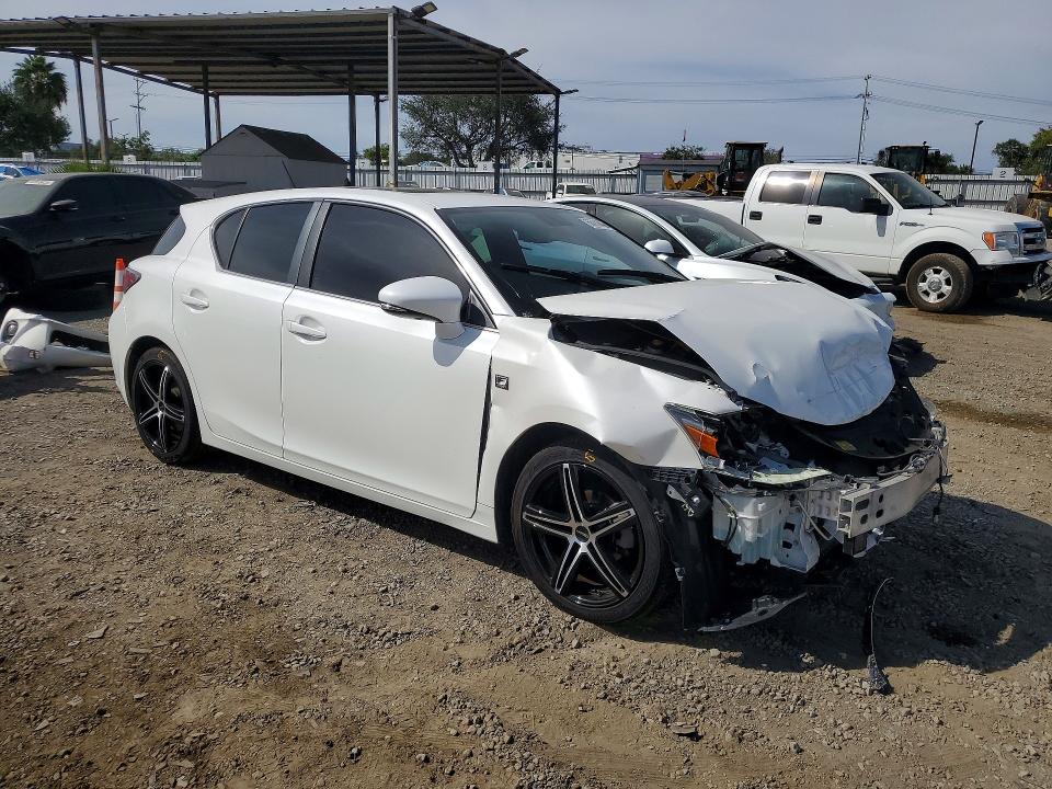 Photo 4 from auction – 2012 LEXUS CT with VIN JTHKD5BH6C2106554