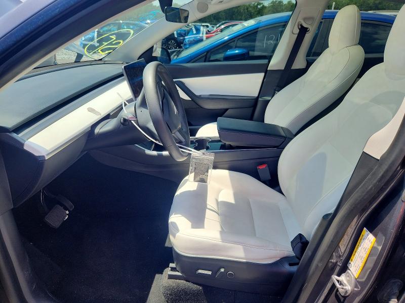 Photo 7 from auction – 2021 TESLA MODEL Y with VIN 5YJYGDEE3MF073381