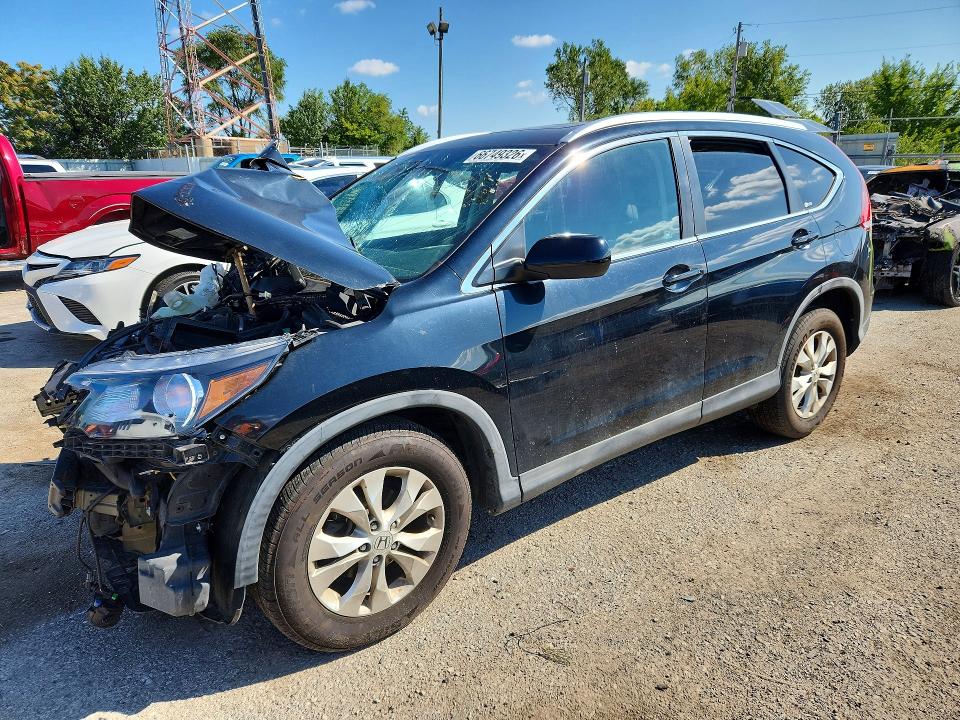 HONDA CR-V 2012 with VIN 5J6RM4H71CL034272 - Photo from auction