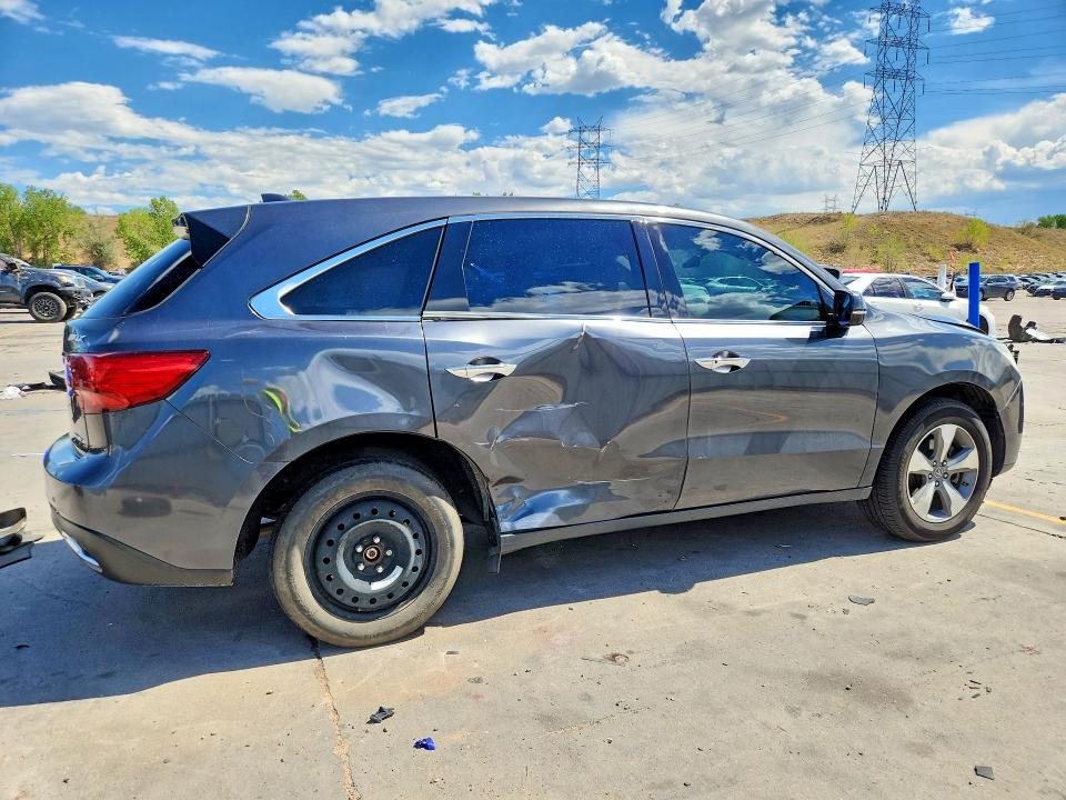 Photo 3 from auction – 2016 ACURA MDX with VIN 5FRYD4H27GB007073