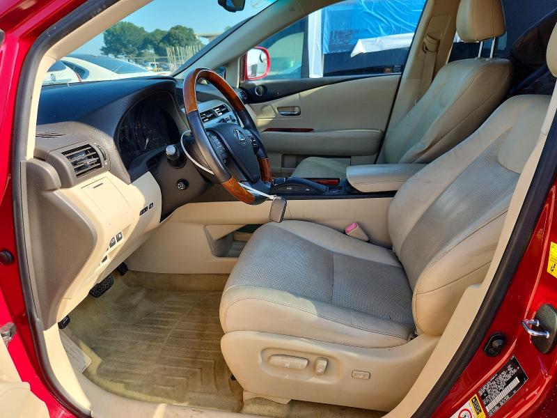 Photo 7 from auction – 2010 LEXUS RX with VIN JTJZK1BA8A2001994