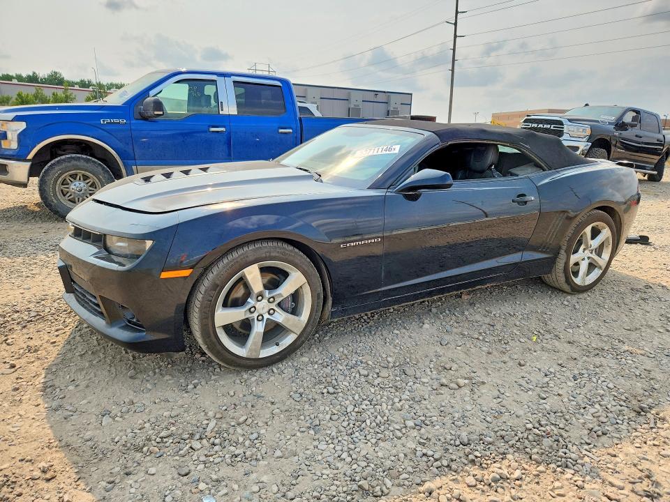 CHEVROLET CAMARO 2014 with VIN 2G1FK3DJ0E9145618 - Photo from auction