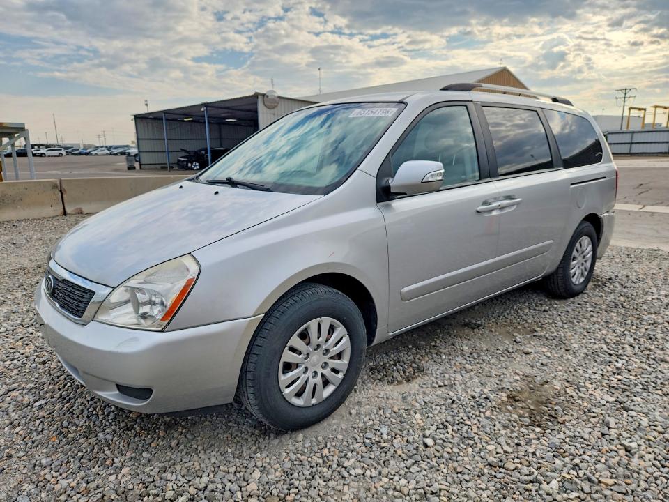 KIA SEDONA 2012 with VIN KNDMG4C73C6450160 - Photo from auction