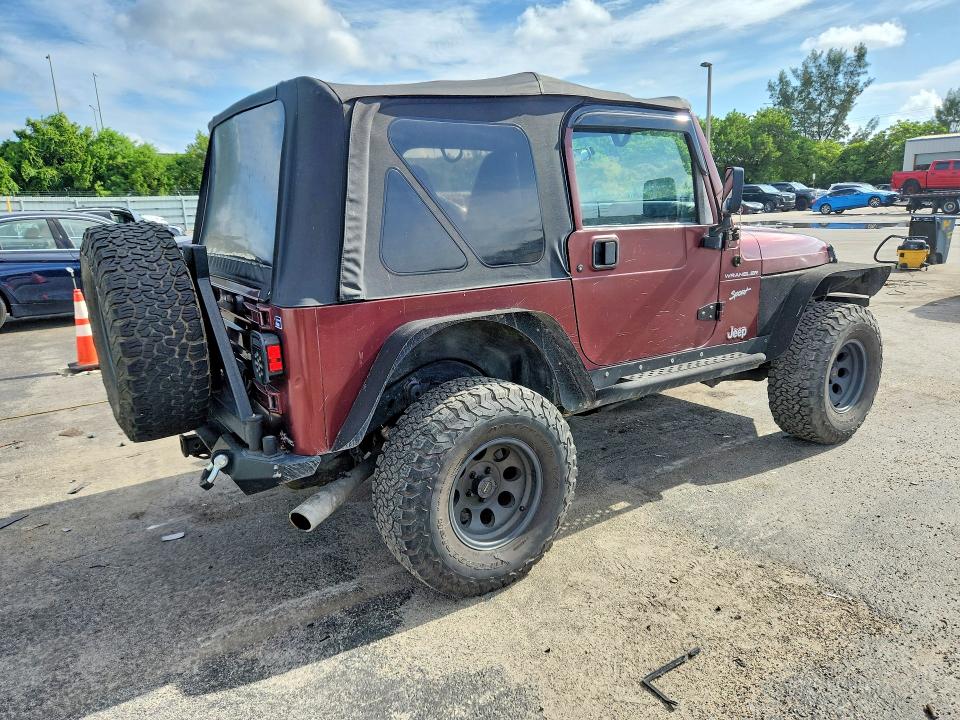 Photo 3 from auction – 2002 JEEP WRANGLER / TJ with VIN 1J4FA49S72P710102