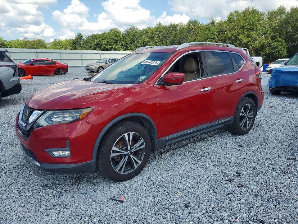 NISSAN ROGUE 2017 with VIN 5N1AT2MT9HC853563 - Photo from auction