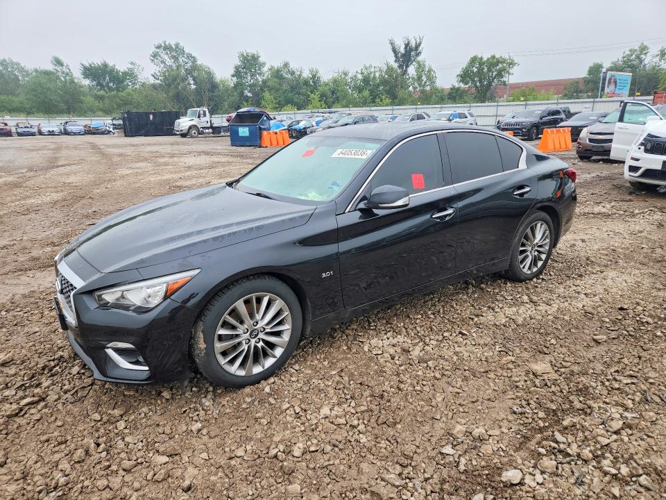 INFINITI Q50 2019 with VIN JN1EV7AR4KM553326 - Photo from auction