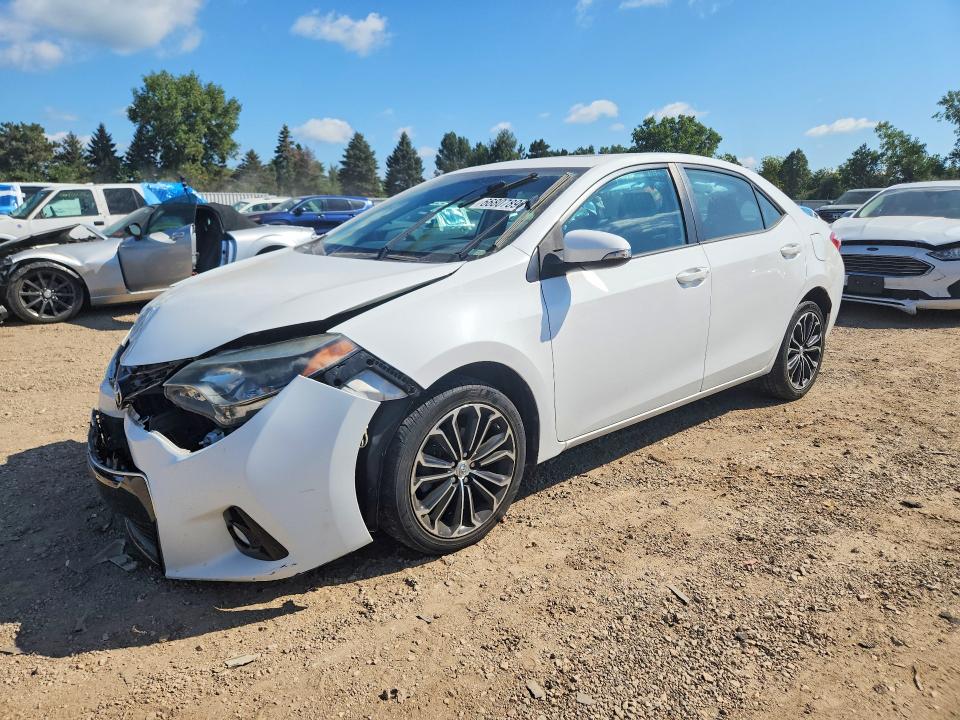 TOYOTA COROLLA 2016 with VIN 2T1BURHE5GC509664 - Photo from auction