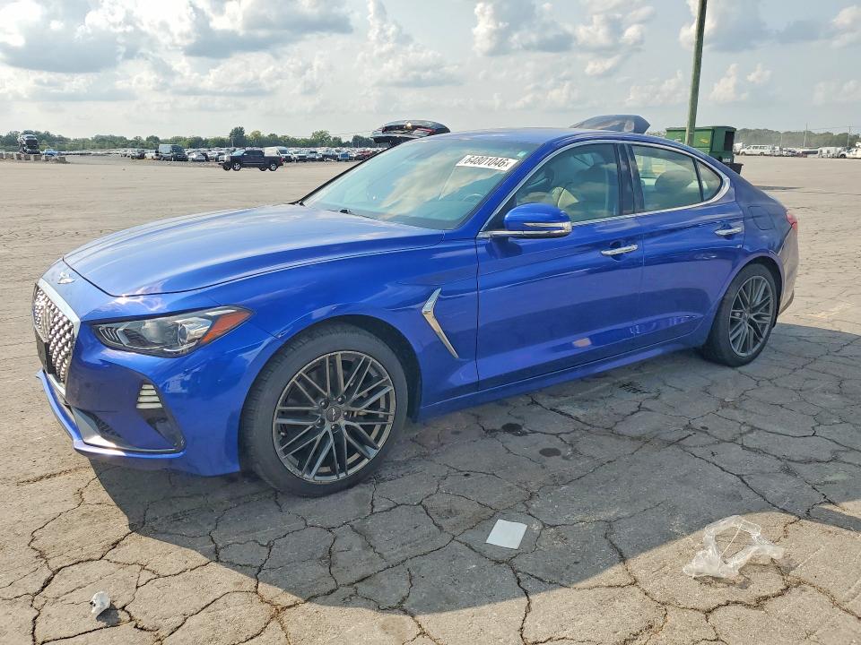 GENESIS G70 2019 with VIN KMTG64LA5KU036272 - Photo from auction