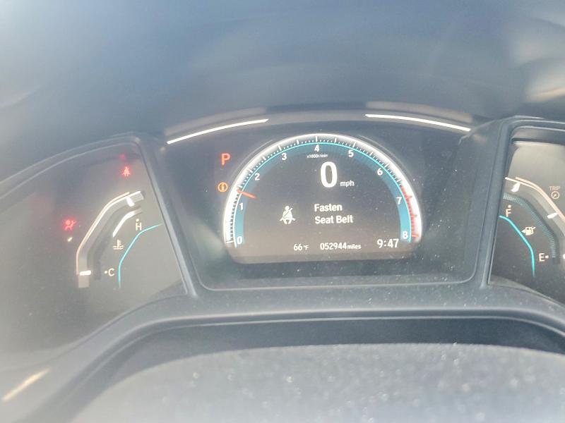 Photo 9 from auction – 2019 HONDA CIVIC with VIN 19XFC2F61KE010555