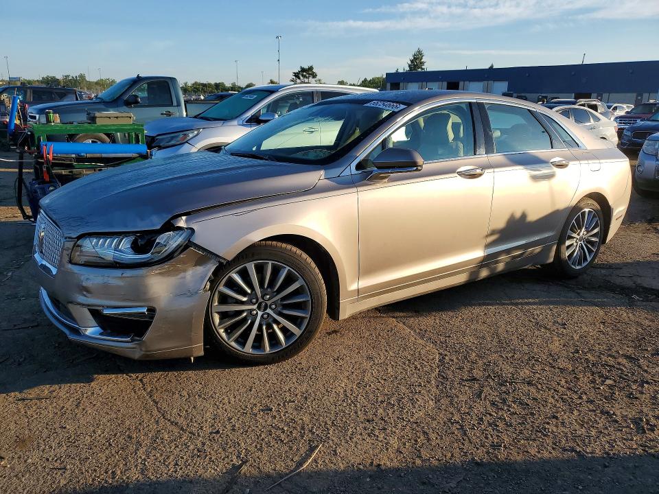 LINCOLN MKZ 2019 with VIN 3LN6L5D95KR623622 - Photo from auction