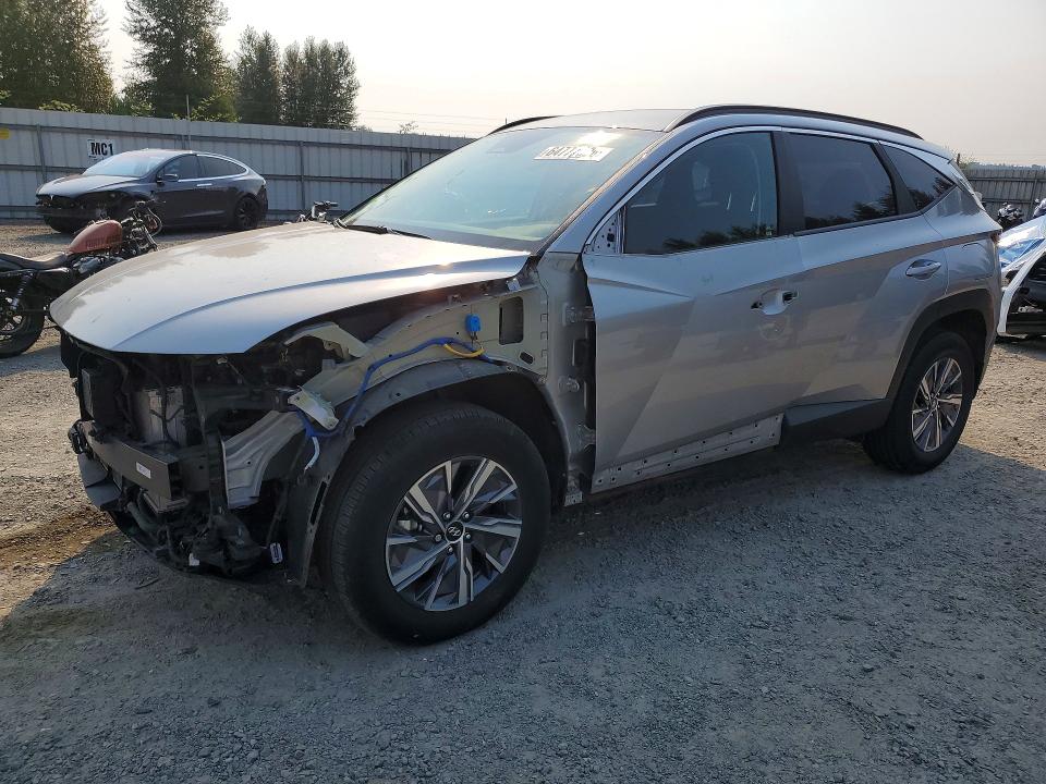 HYUNDAI TUCSON 2023 with VIN KM8JBCA16PU087280 - Photo from auction