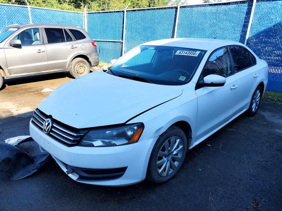 VOLKSWAGEN PASSAT 2013 with VIN 1VWAH7A3XDC004220 - Photo from auction
