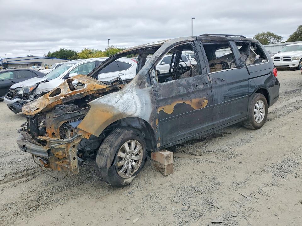 HONDA ODYSSEY 2010 with VIN 5FNRL3H61AB078279 - Photo from auction