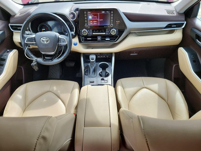 Photo 8 from auction – 2021 TOYOTA HIGHLANDER with VIN 5TDHBRCH2MS527026