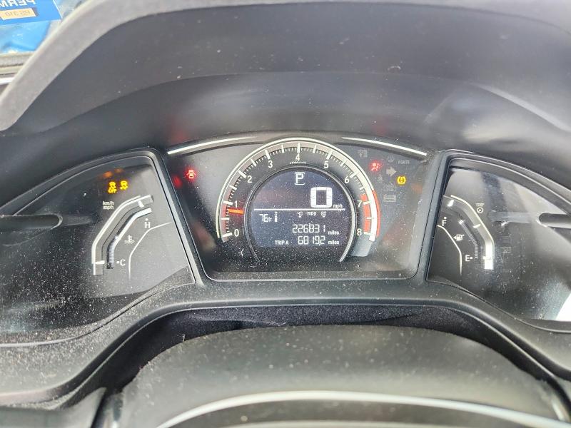 Photo 9 from auction – 2016 HONDA CIVIC with VIN 19XFC2F50GE086086