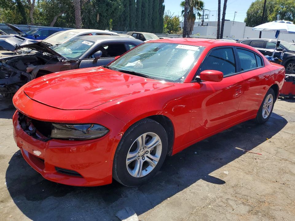 DODGE CHARGER 2022 with VIN 2C3CDXBG1NH196655 - Photo from auction