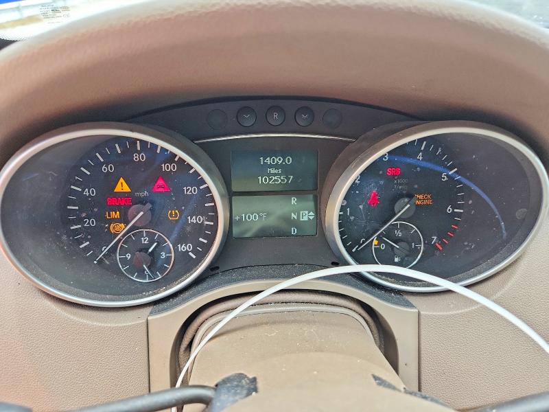 Photo 9 from auction – 2009 MERCEDES-BENZ ML with VIN 4JGBB56E59A523472