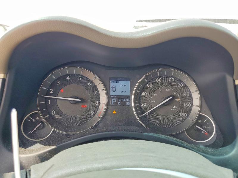 Photo 9 from auction – 2011 INFINITI M37 with VIN JN1BY1AP4BM320133