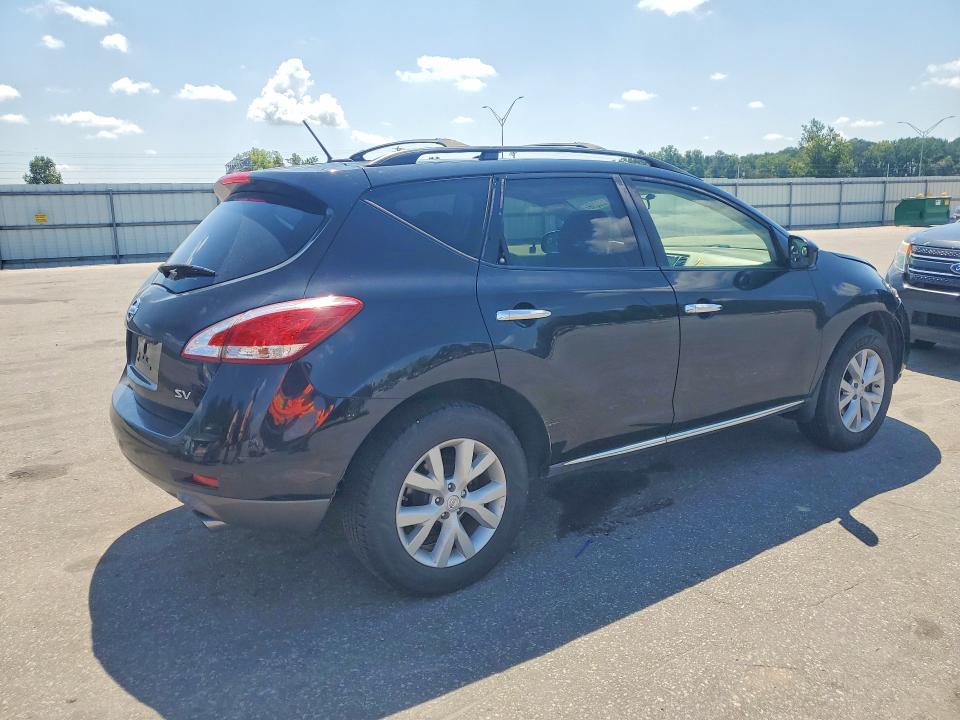 Photo 3 from auction – 2012 NISSAN MURANO with VIN JN8AZ1MU8CW120406
