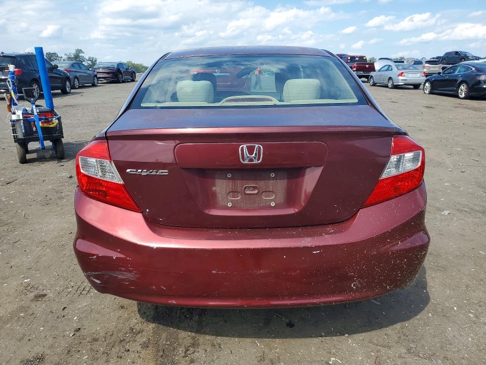 Photo 6 from auction – 2012 HONDA CIVIC with VIN JHMFB2F56CS001048