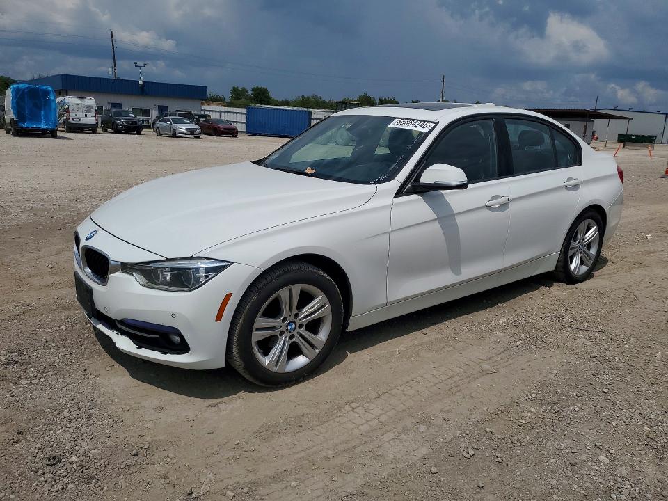 BMW 328 2016 with VIN WBA8E3G54GNU05277 - Photo from auction