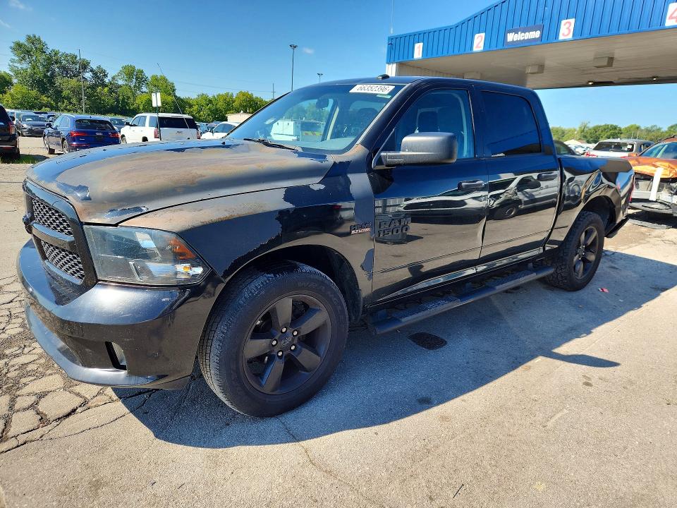 RAM 1500 2017 with VIN 3C6RR7KT1HG533180 - Photo from auction