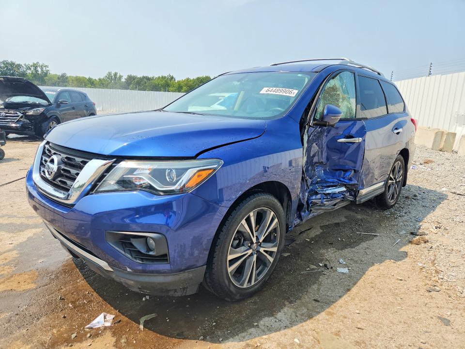 Photo 1 from auction – 2018 NISSAN PATHFINDER with VIN 5N1DR2MN4JC608799