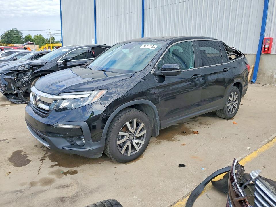 HONDA PILOT 2021 with VIN 5FNYF6H5XMB077860 - Photo from auction
