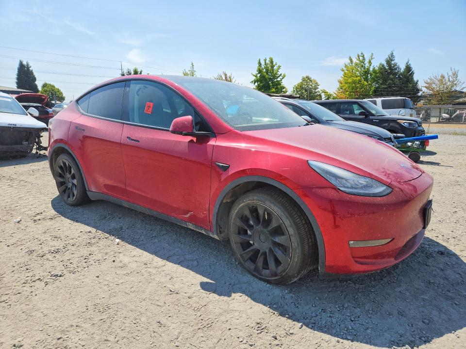 صورة رقم 4 من المزاد - 2021 TESLA MODEL Y مع VIN 5YJYGDEE5MF157220