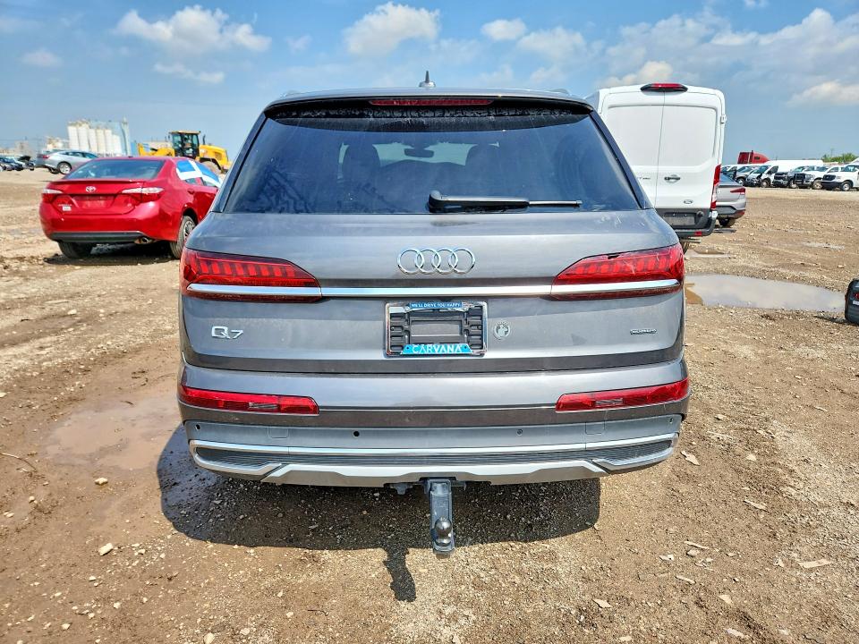 Photo 6 from auction – 2021 AUDI Q7 with VIN WA1LXAF76MD023293