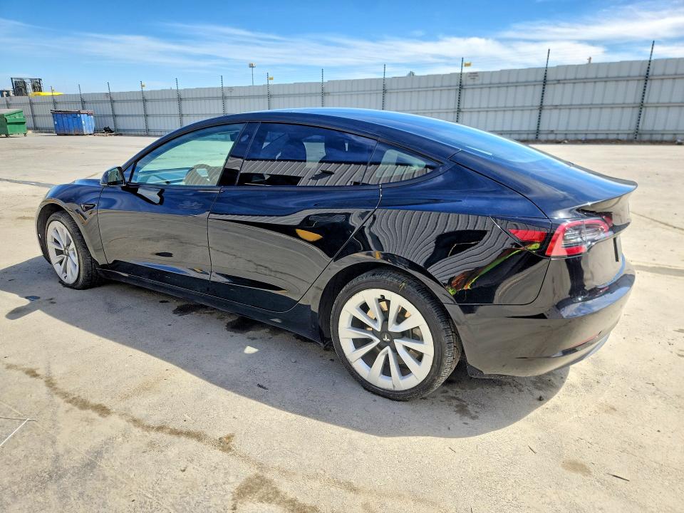 Photo 2 from auction – 2022 TESLA MODEL 3 with VIN 5YJ3E1EA9NF289684