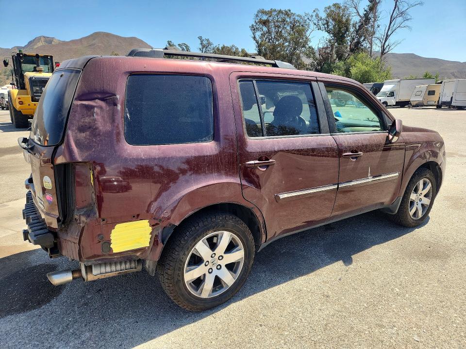Photo 3 from auction – 2014 HONDA PILOT with VIN 5FNYF4H94EB002631