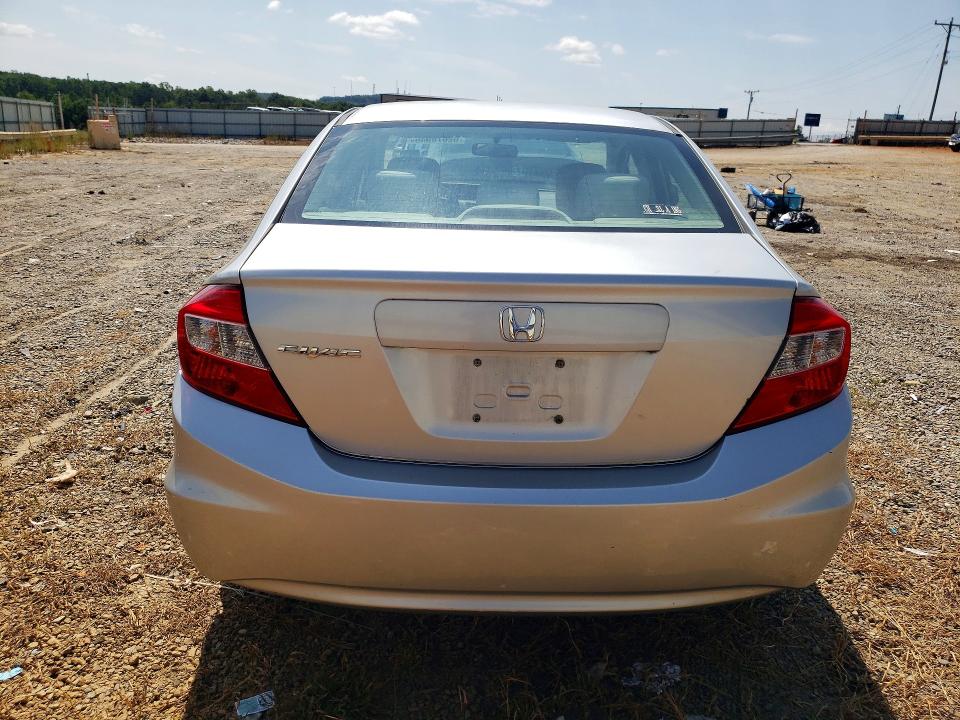 Photo 6 from auction – 2012 HONDA CIVIC with VIN 2HGFB2F51CH599611