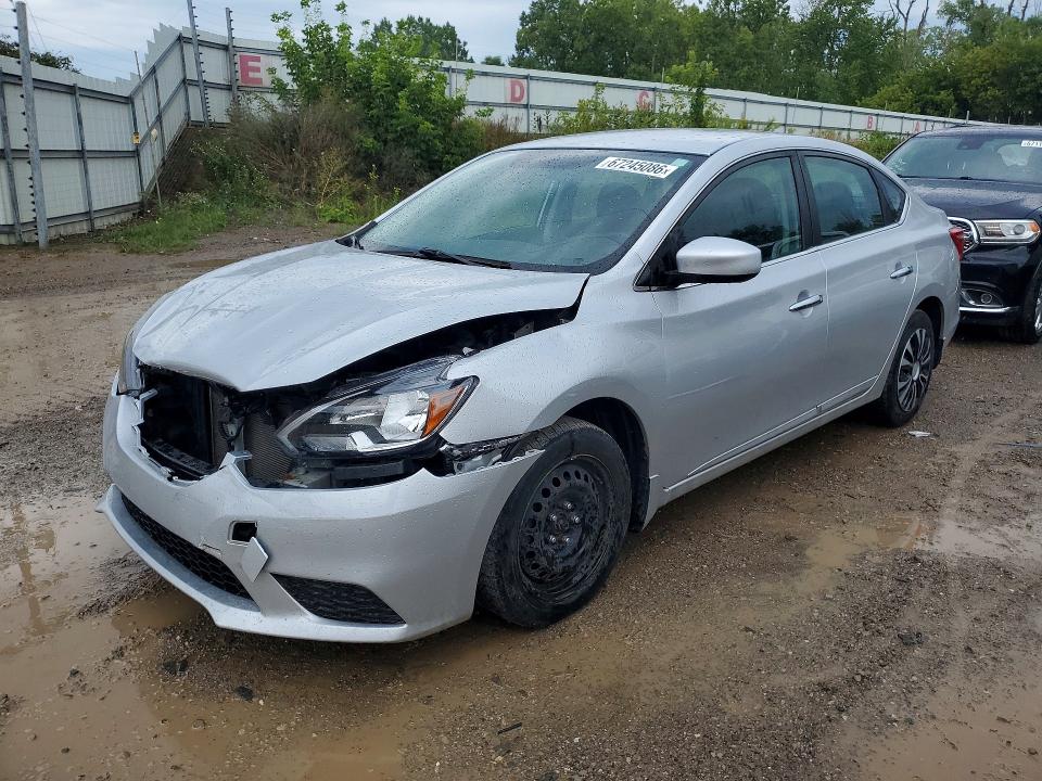 NISSAN SENTRA 2017 с VIN 3N1AB7AP5HY363532 - Снимка от търг