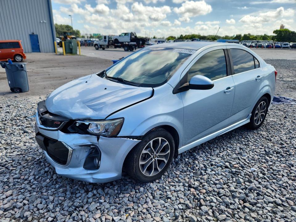 CHEVROLET SONIC 2017 with VIN 1G1JD5SH4H4136766 - Photo from auction