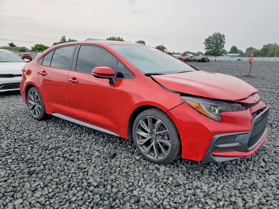 Photo 4 from auction – 2021 TOYOTA COROLLA with VIN 5YFS4MCE7MP076130