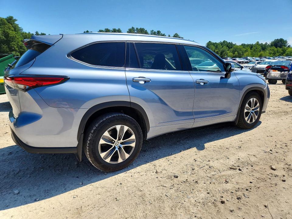 Photo 3 from auction – 2021 TOYOTA HIGHLANDER with VIN 5TDHZRBH1MS109151