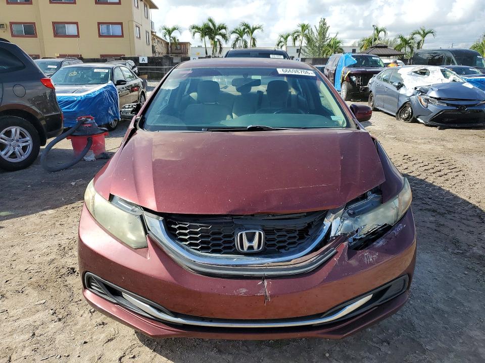 Photo 5 from auction – 2015 HONDA CIVIC with VIN 19XFB2F58FE064290