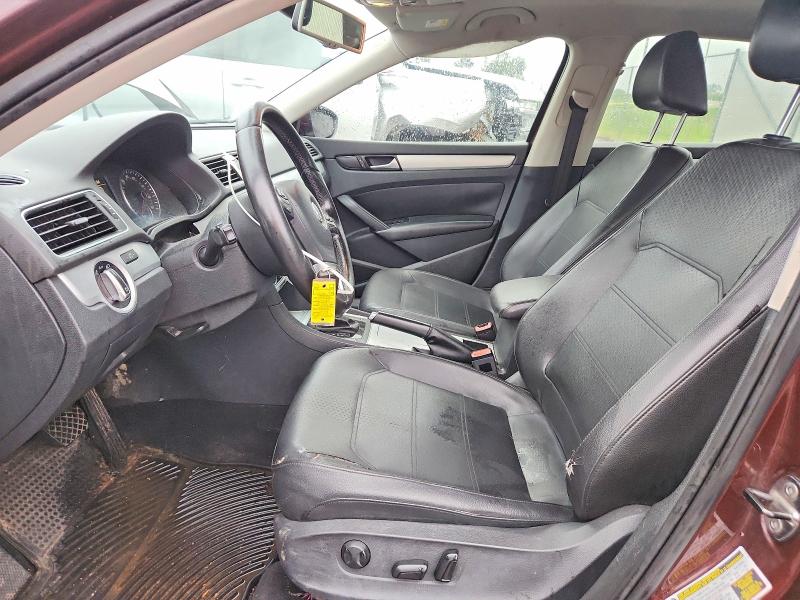 Photo 7 from auction – 2012 VOLKSWAGEN PASSAT with VIN 1VWBH7A39CC051368