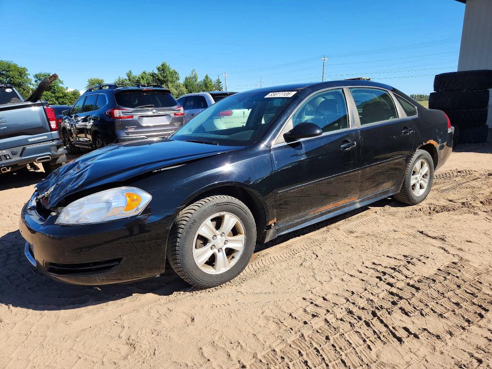 CHEVROLET IMPALA 2013 with VIN 2G1WF5E36D1124463 - Photo from auction