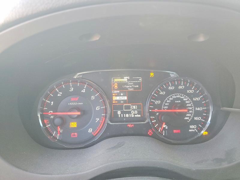 Photo 9 from auction – 2020 SUBARU WRX with VIN JF1VA2E69L9815122