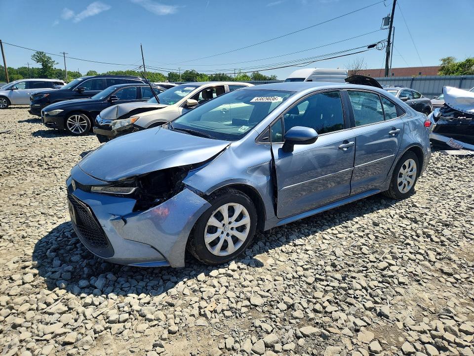 TOYOTA COROLLA 2020 with VIN 5YFEPRAEXLP010108 - Photo from auction