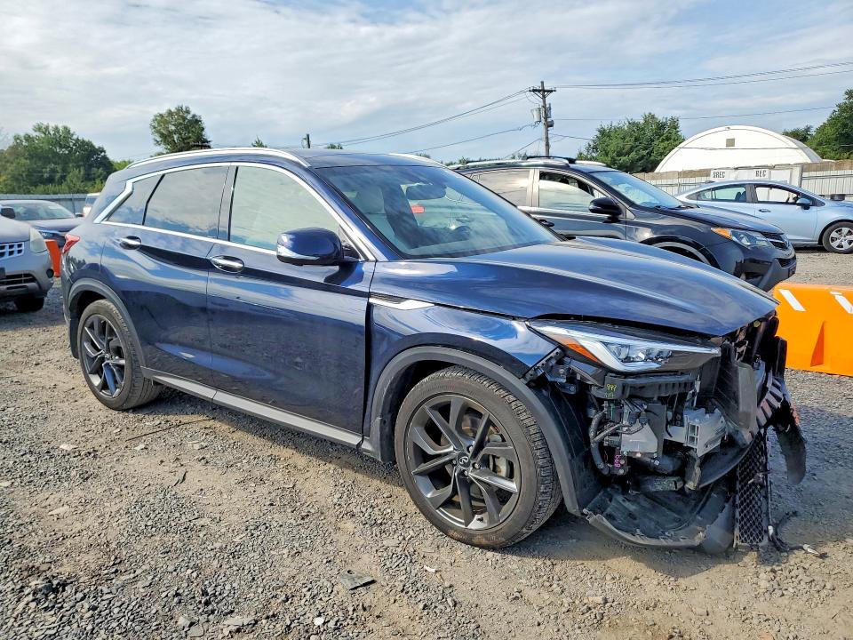 Photo 4 from auction – 2022 INFINITI QX50 with VIN 3PCAJ5DB5NF109931