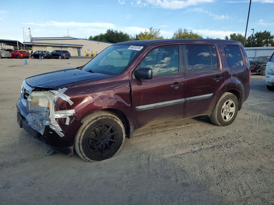 HONDA PILOT 2015 with VIN 5FNYF4H25FB003386 - Photo from auction