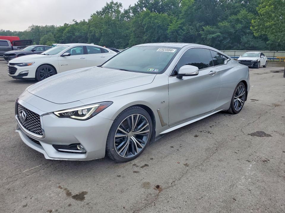 INFINITI Q60 2018 with VIN JN1EV7EK7JM342391 - Photo from auction